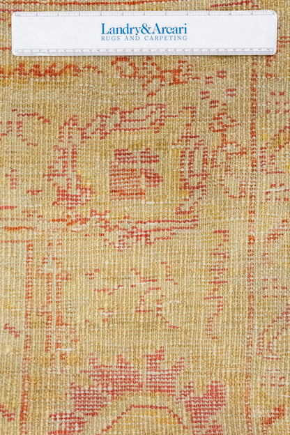 Vintage Oushak Handwoven Transitional Rug, J86140