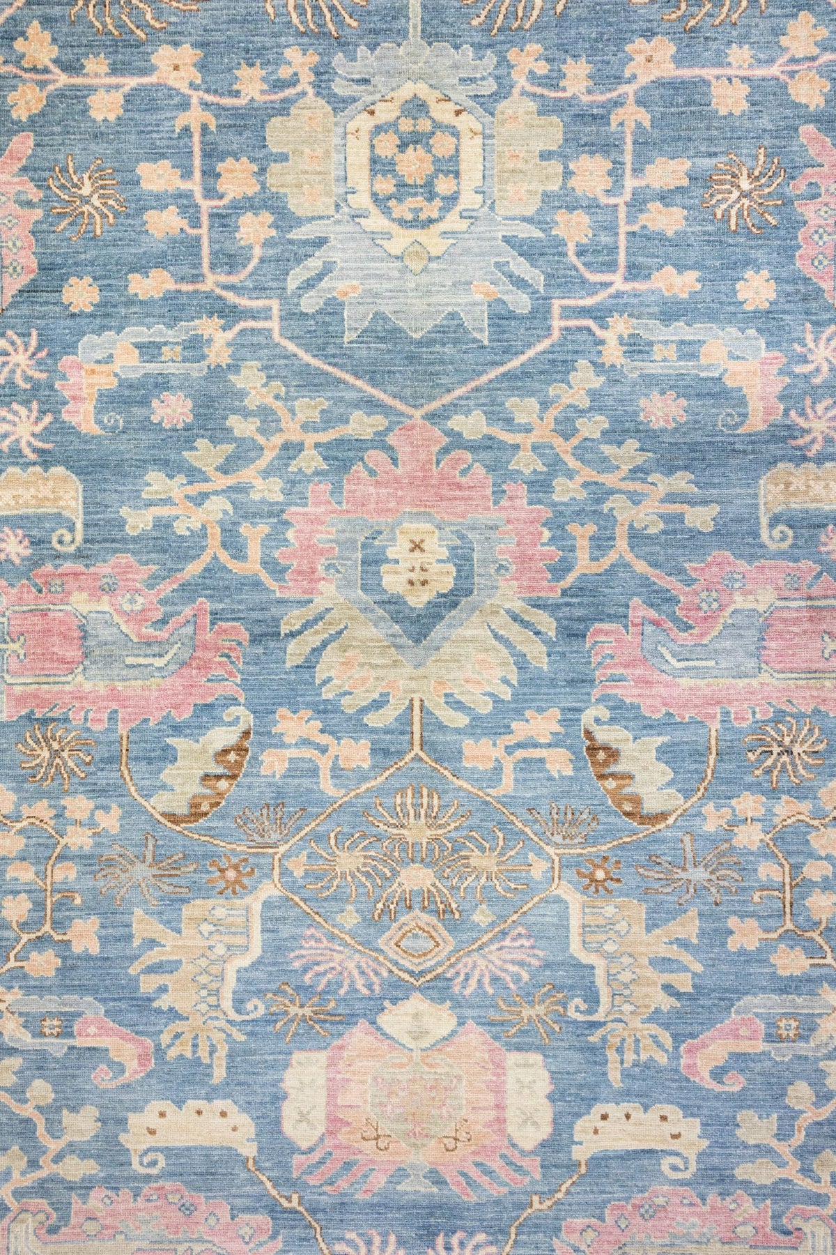 Oushak Handwoven Transitional Rug, J89233