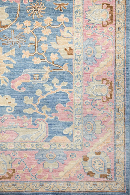 Oushak Handwoven Transitional Rug, J89233
