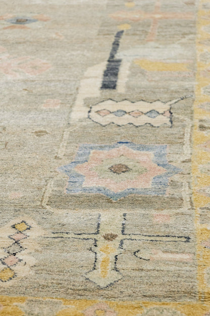 Oushak Handwoven Transitional Rug, J89841