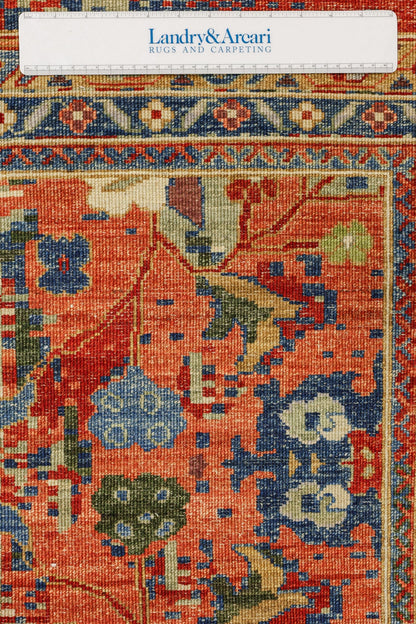 Palmette Handwoven Transitional Rug, J81055
