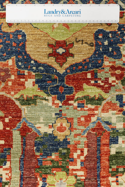 Palmette Handwoven Transitional Rug, J81087