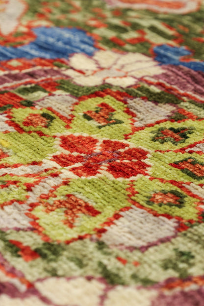 Palmette Handwoven Transitional Rug, J81110