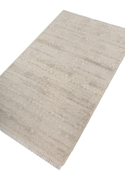 Parchment Vine Handwoven Transitional Rug, J87572