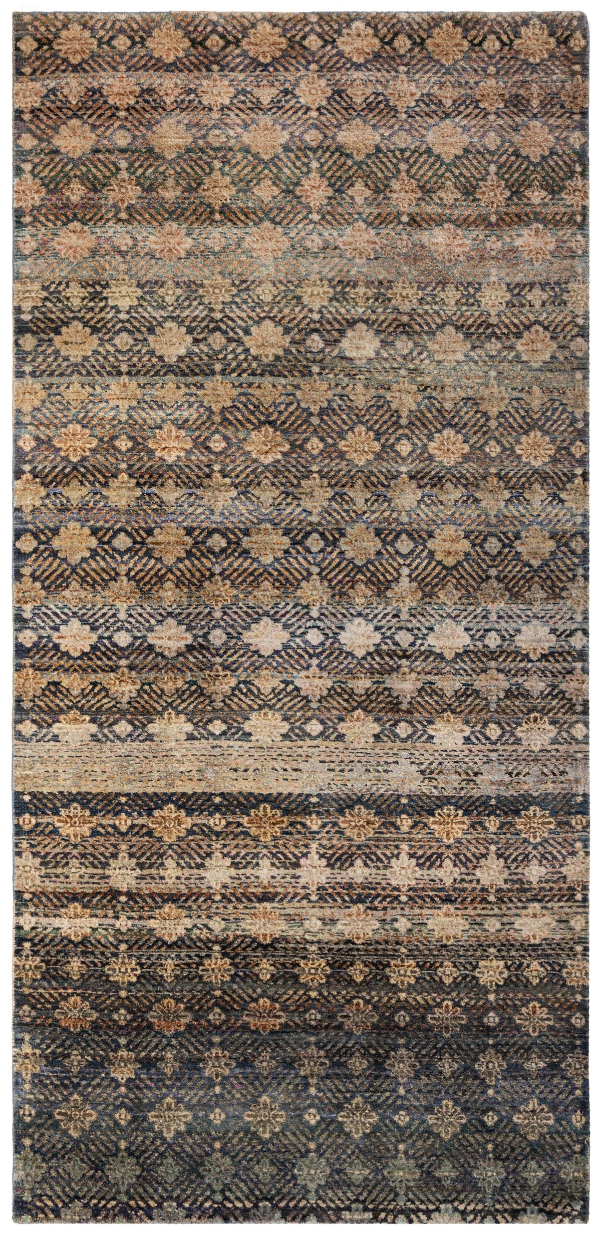 Petite Repeat Handwoven Transitional Rug