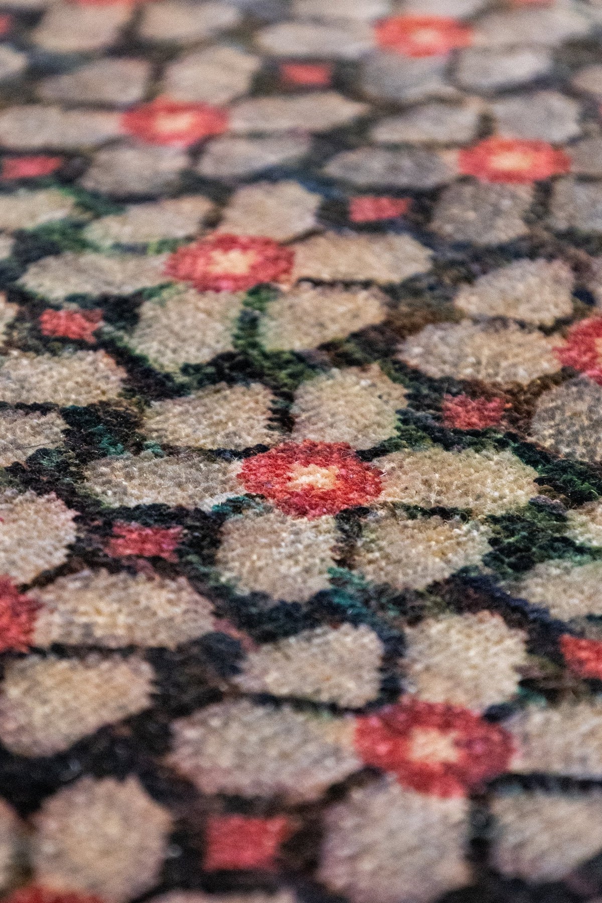 Petite Repeat Handwoven Transitional Rug, J88446