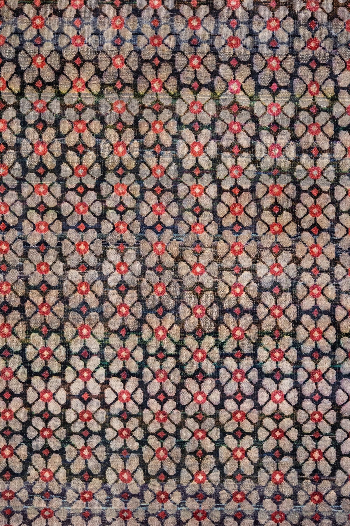 Petite Repeat Handwoven Transitional Rug, J88446