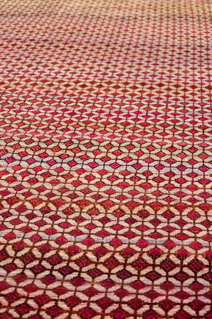 Petite Repeat Handwoven Transitional Rug, J88447