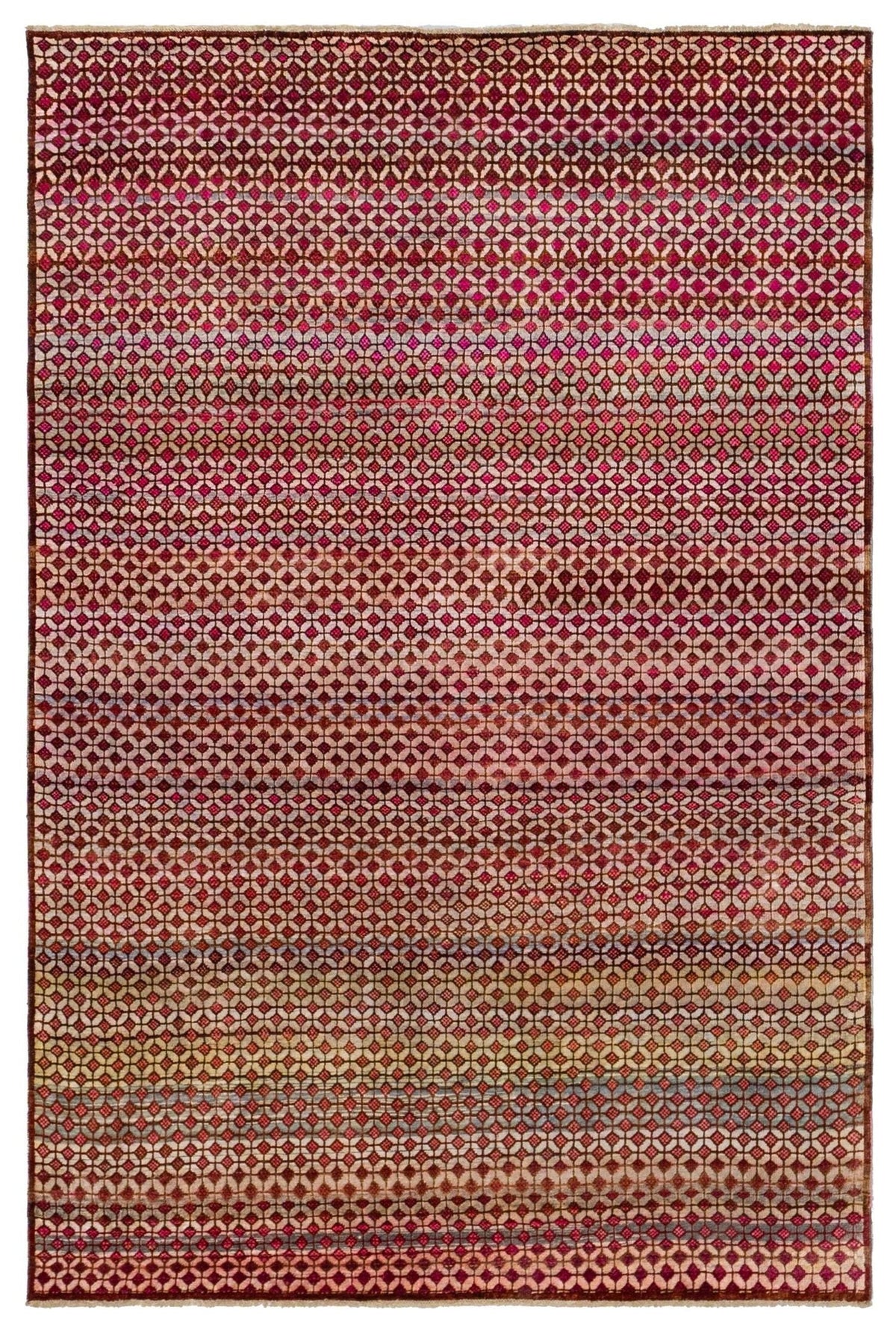 Petite Repeat Handwoven Transitional Rug