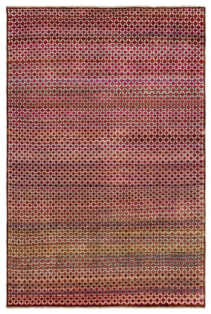 Petite Repeat Handwoven Transitional Rug