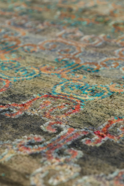 Petite Samarkand Handwoven Transitional Rug, J80576