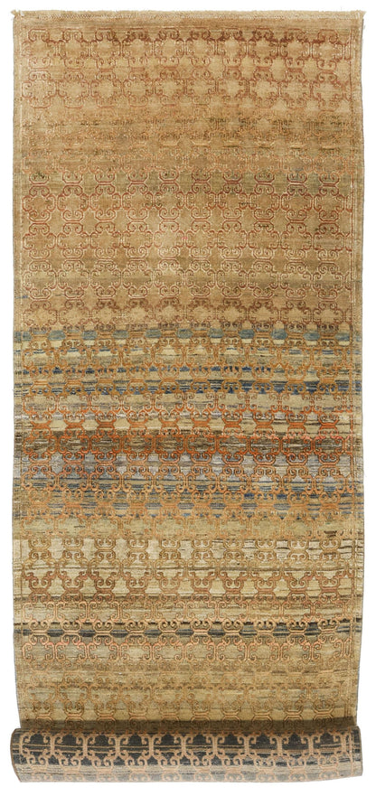 Petite Samarkand Handwoven Transitional Rug