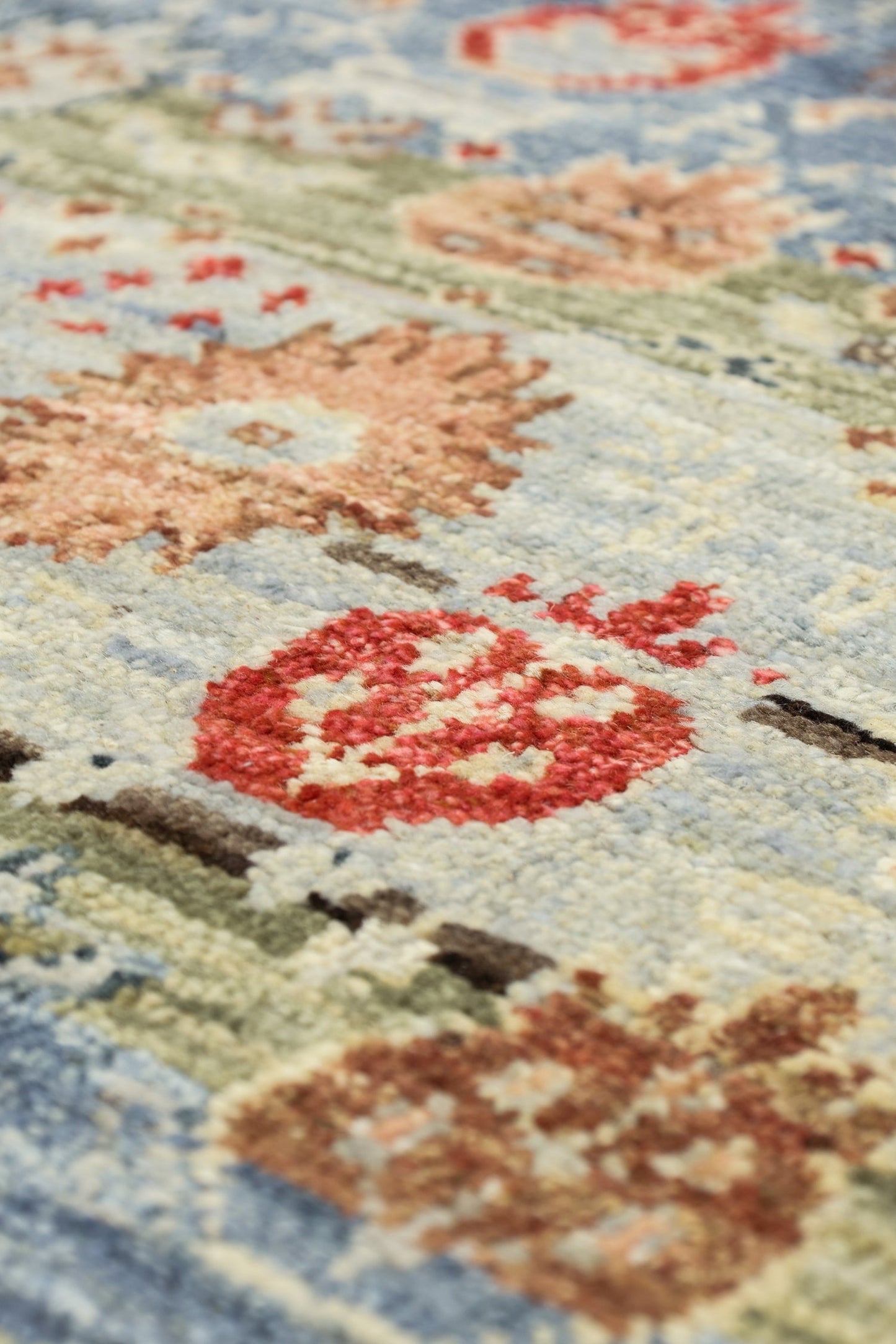 Samarkand Handwoven Transitional Rug, J80606