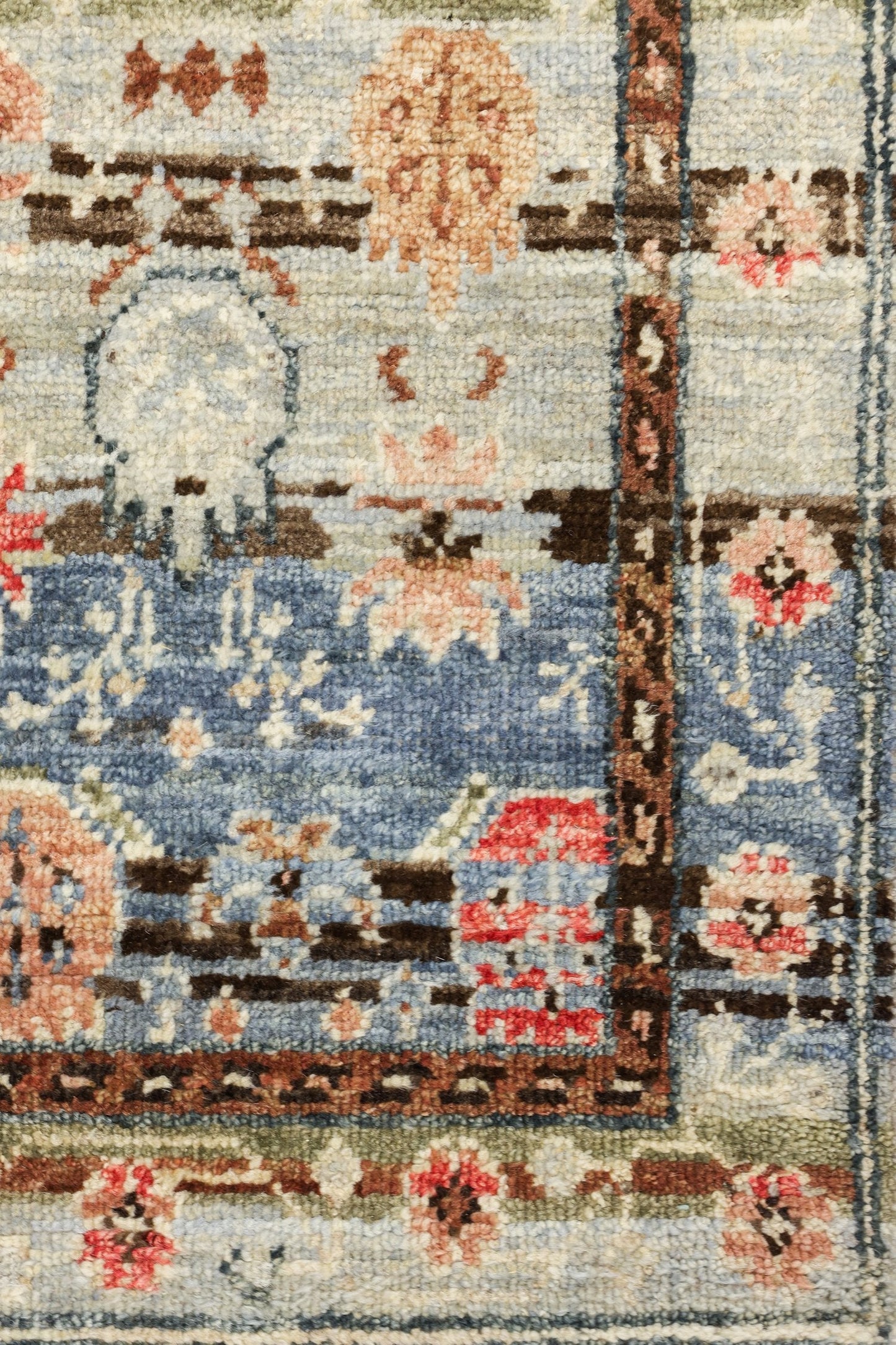 Samarkand Handwoven Transitional Rug, J80606