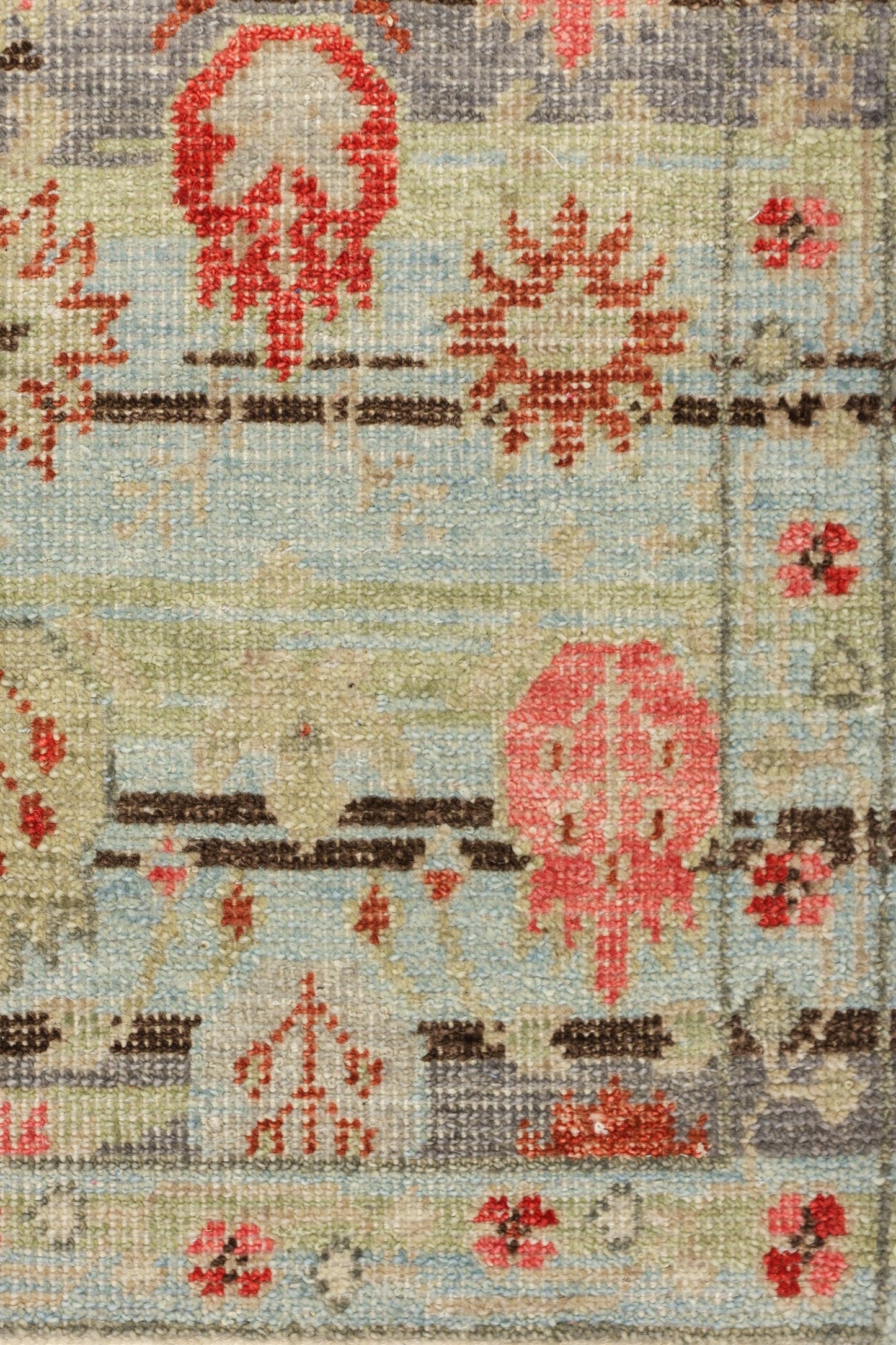 Samarkand Handwoven Transitional Rug, J80614