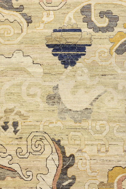 Samarkand Handwoven Transitional Rug, J80627