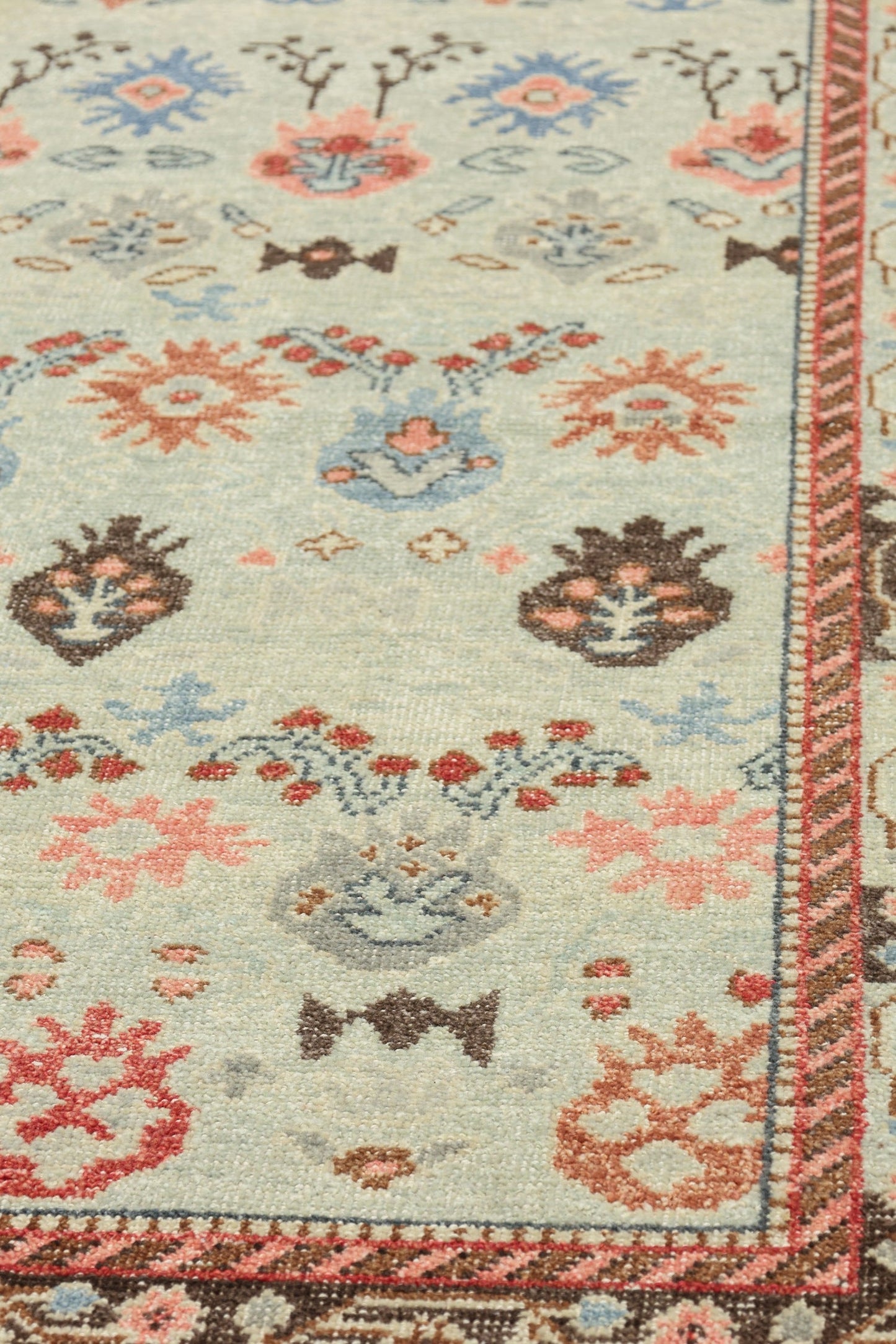Samarkand Handwoven Transitional Rug, J80649