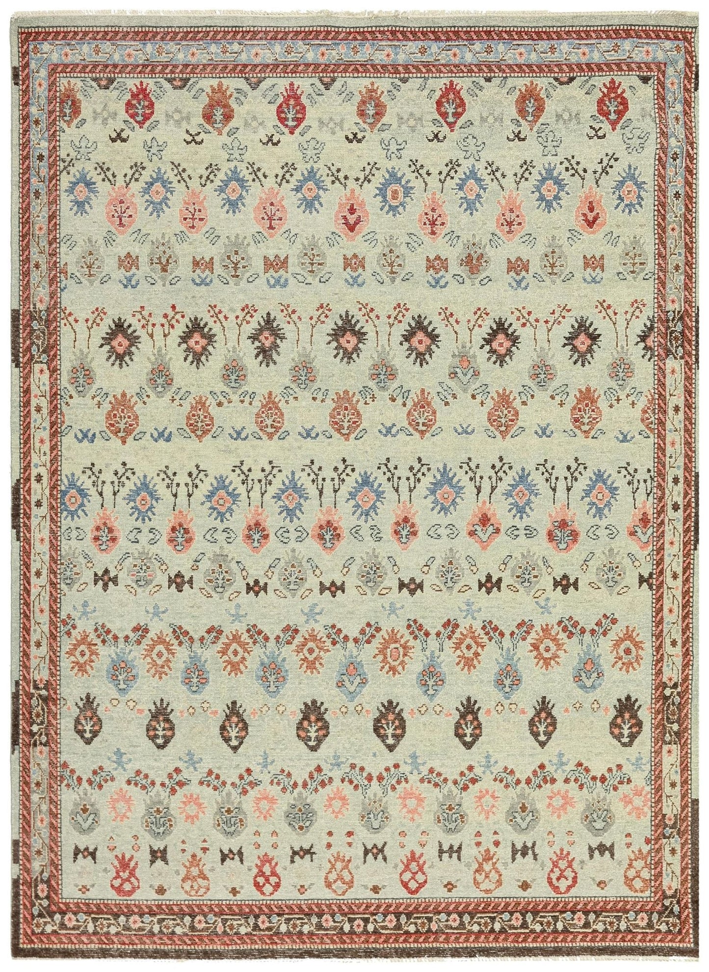 Samarkand Handwoven Transitional Rug