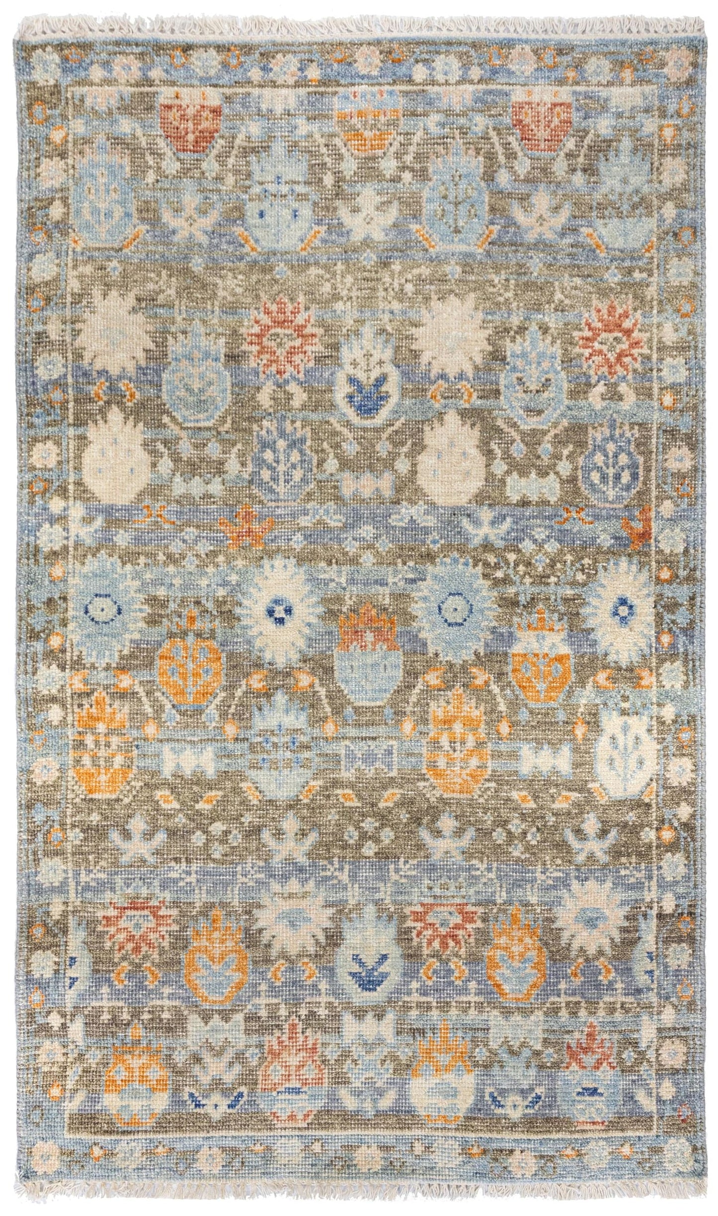 Samarkand Handwoven Transitional Rug
