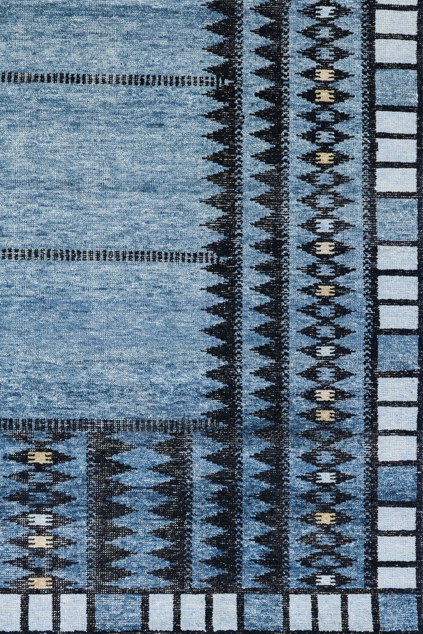 Scandinavian Handwoven Transitional Rug, J79972