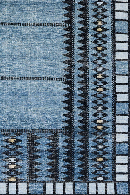 Scandinavian Handwoven Transitional Rug, J79972