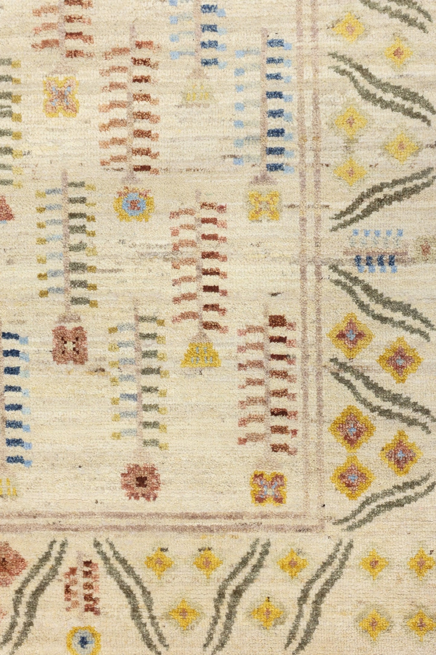 Scandinavian Handwoven Transitional Rug, J80604