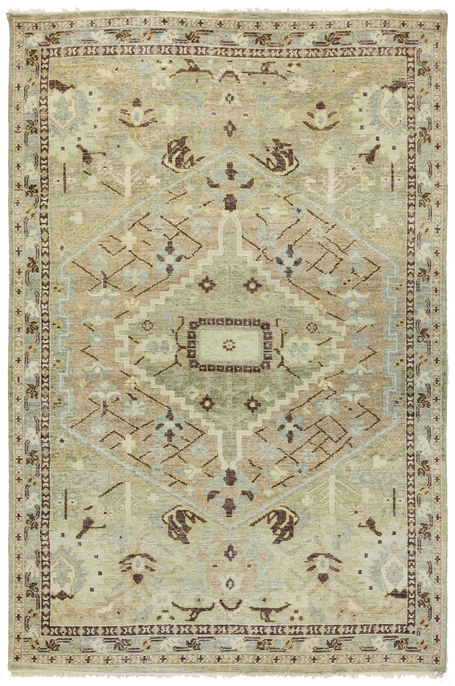 Serapi Handwoven Transitional Rug