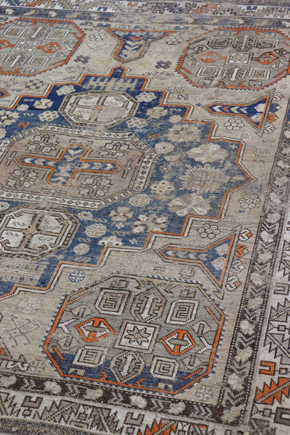 Vintage Shirvan Handwoven Transitional Rug, J66697