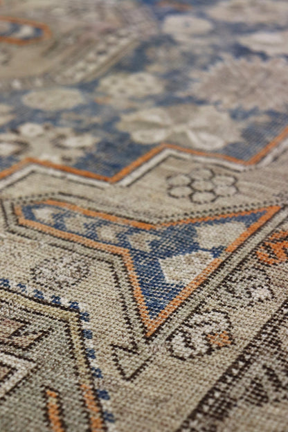 Vintage Shirvan Handwoven Transitional Rug, J66697