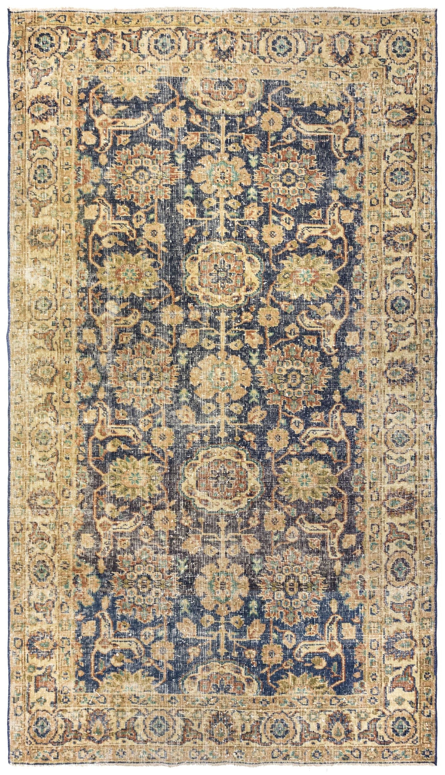 Vintage Sparta Handwoven Transitional Rug