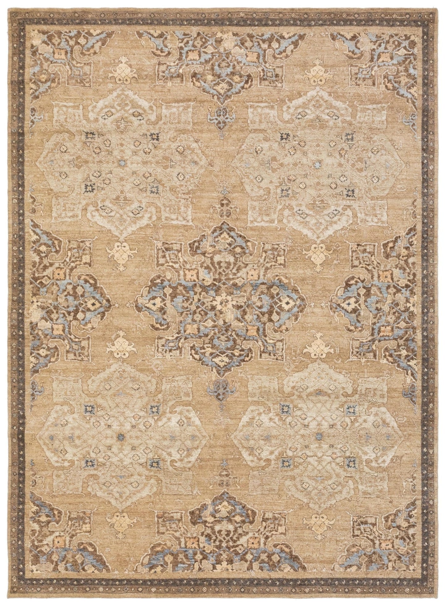 Star Oushak Handwoven Transitional Rug