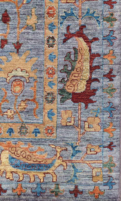 Suzani Handwoven Transitional Rug, J80216