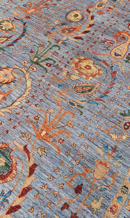 Suzani Handwoven Transitional Rug, J80216
