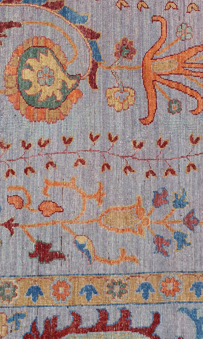 Suzani Handwoven Transitional Rug, J80216