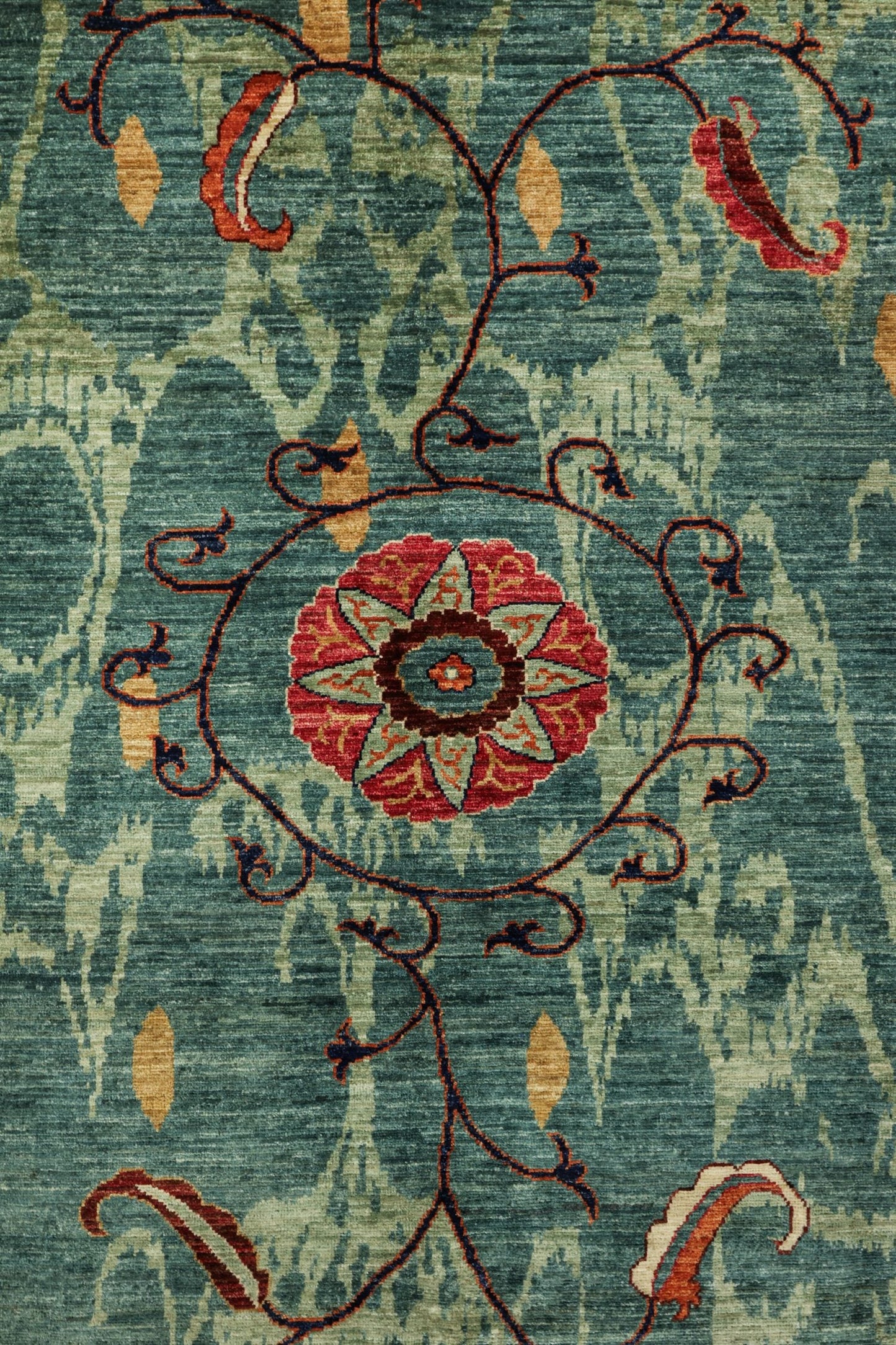 Suzani Handwoven Transitional Rug, J81061
