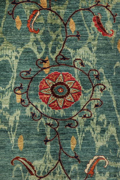 Suzani Handwoven Transitional Rug, J81061