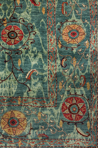 Suzani Handwoven Transitional Rug, J81061