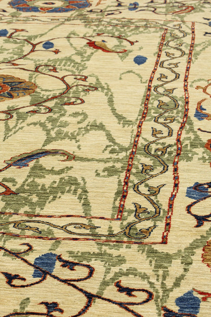Suzani Handwoven Transitional Rug, J81077