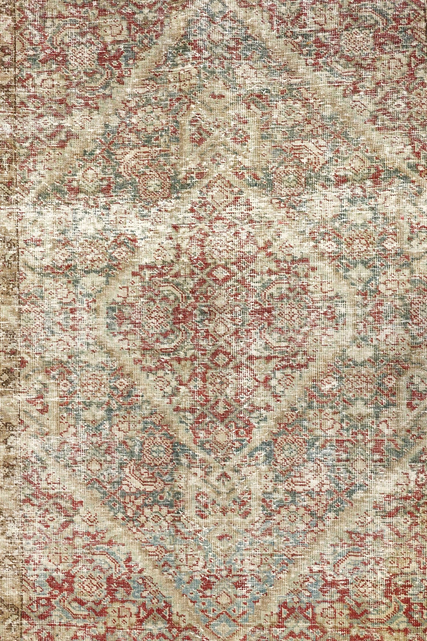 Vintage Tabriz Handwoven Transitional Rug, J69270