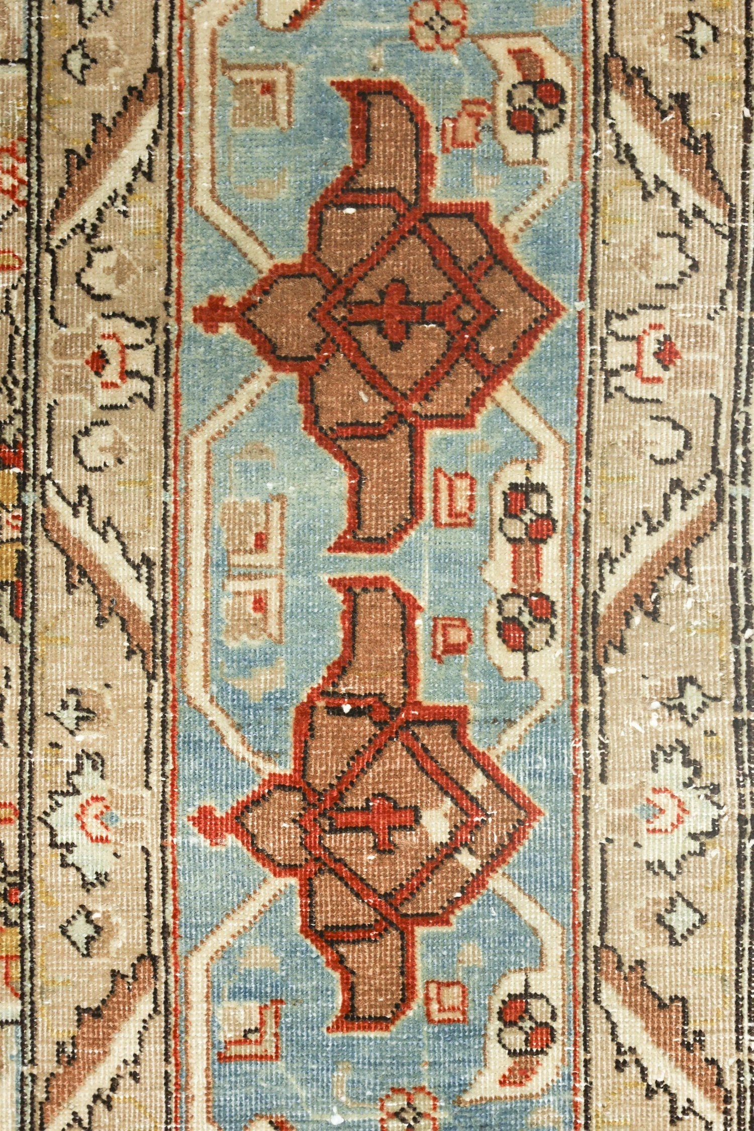 Vintage Tabriz Handwoven Transitional Rug, J70605