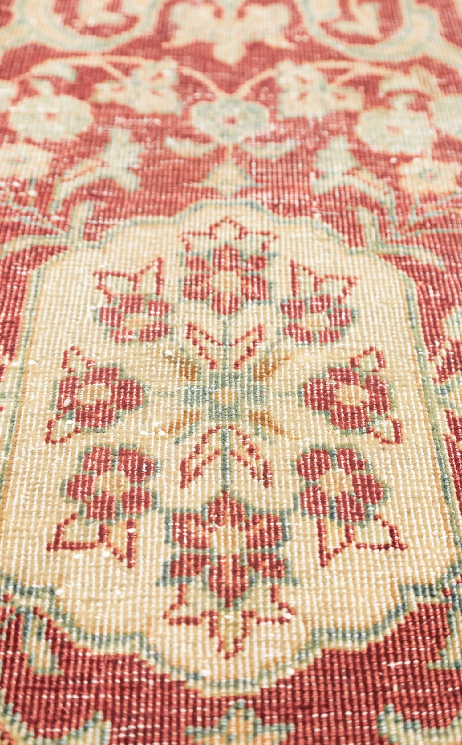 Vintage Tabriz Handwoven Transitional Rug, J70609