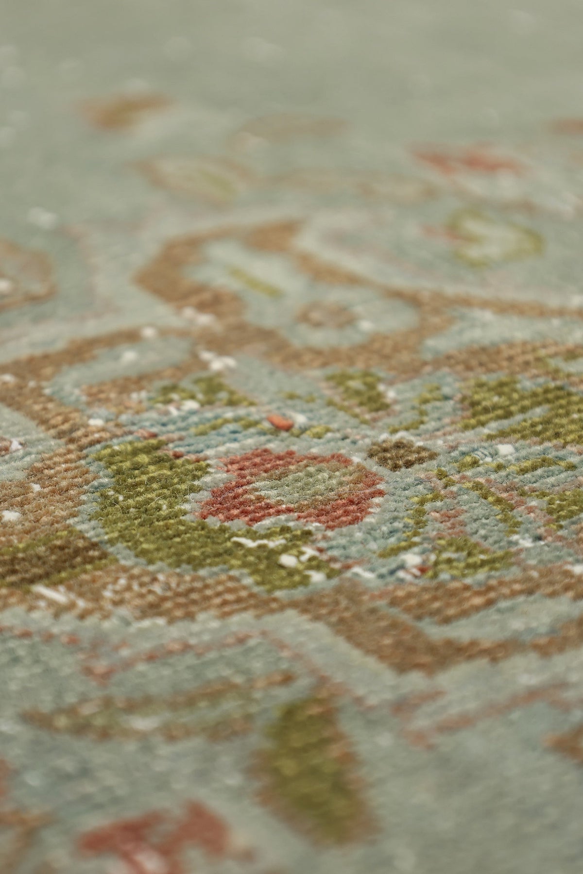Vintage Tabriz Handwoven Transitional Rug, J81293