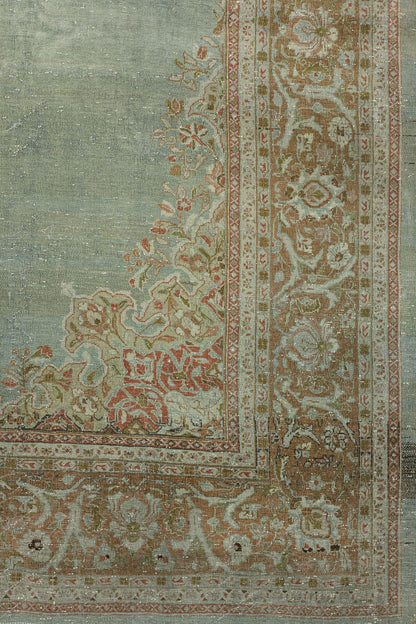 Vintage Tabriz Handwoven Transitional Rug, J81293
