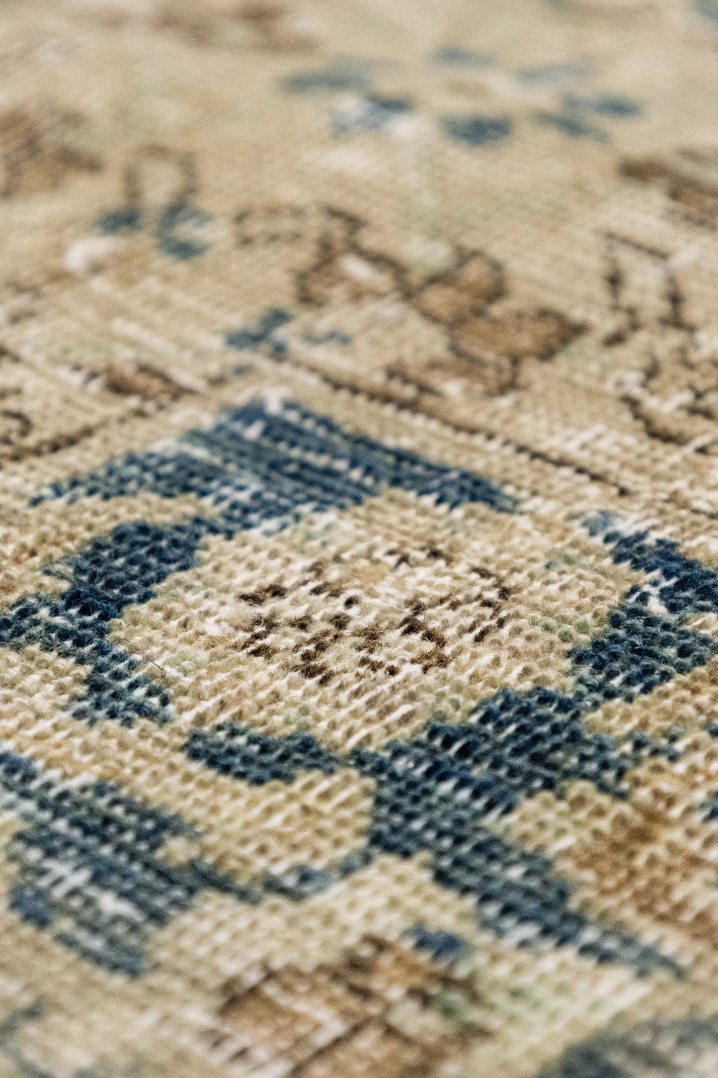 Vintage Tabriz Handwoven Transitional Rug, J87213