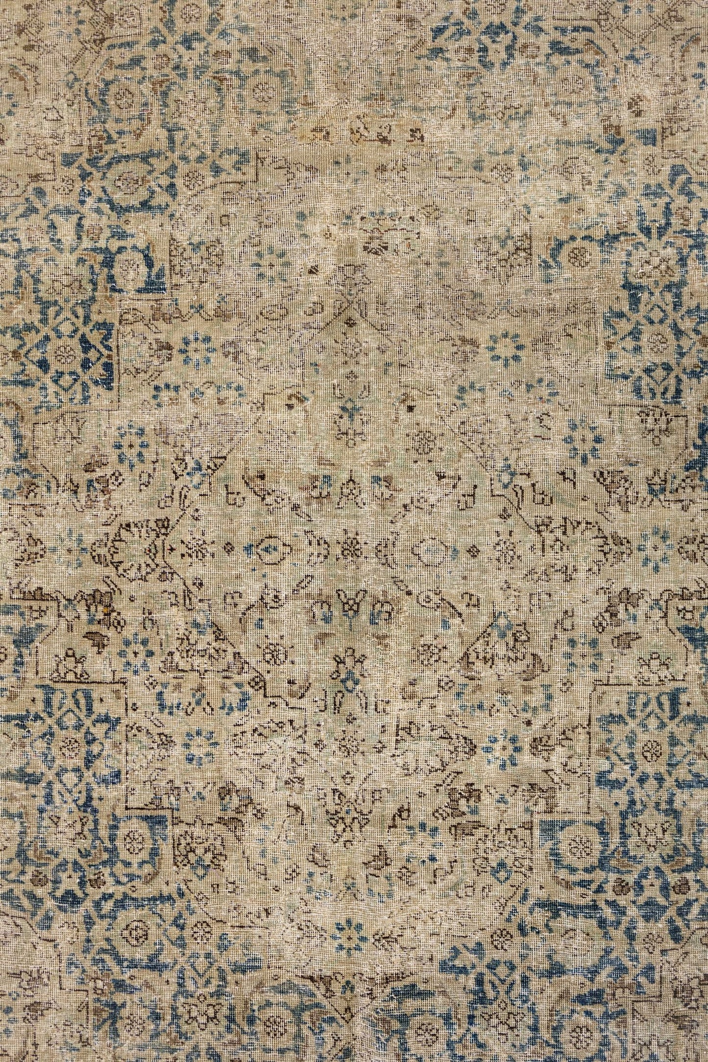 Vintage Tabriz Handwoven Transitional Rug, J87213