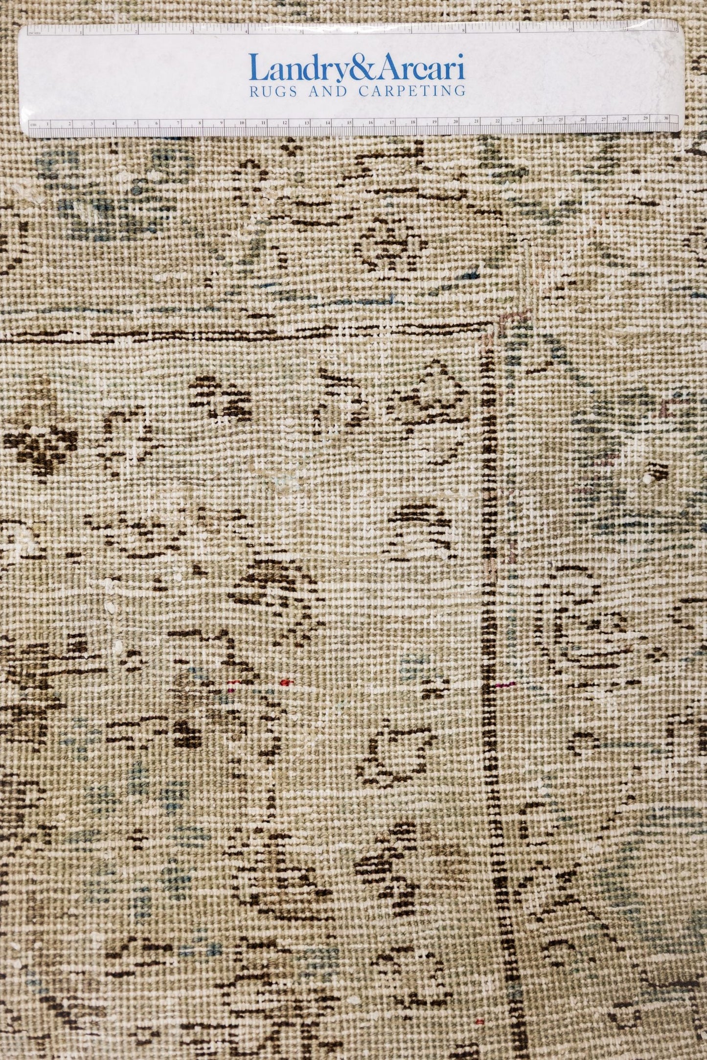 Vintage Tabriz Handwoven Transitional Rug, J87213