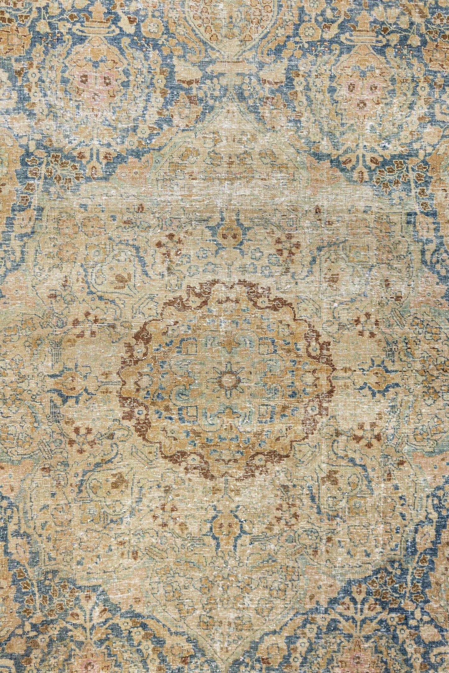 Vintage Tabriz Handwoven Transitional Rug, J87218