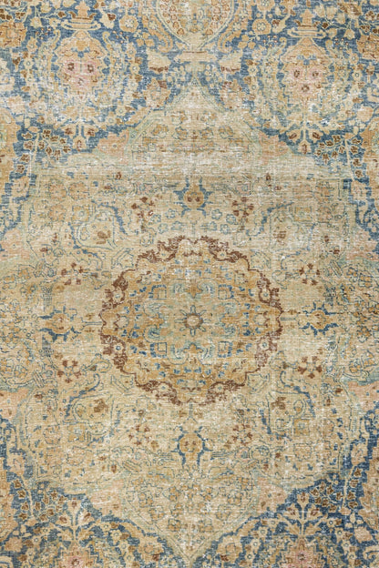 Vintage Tabriz Handwoven Transitional Rug, J87218
