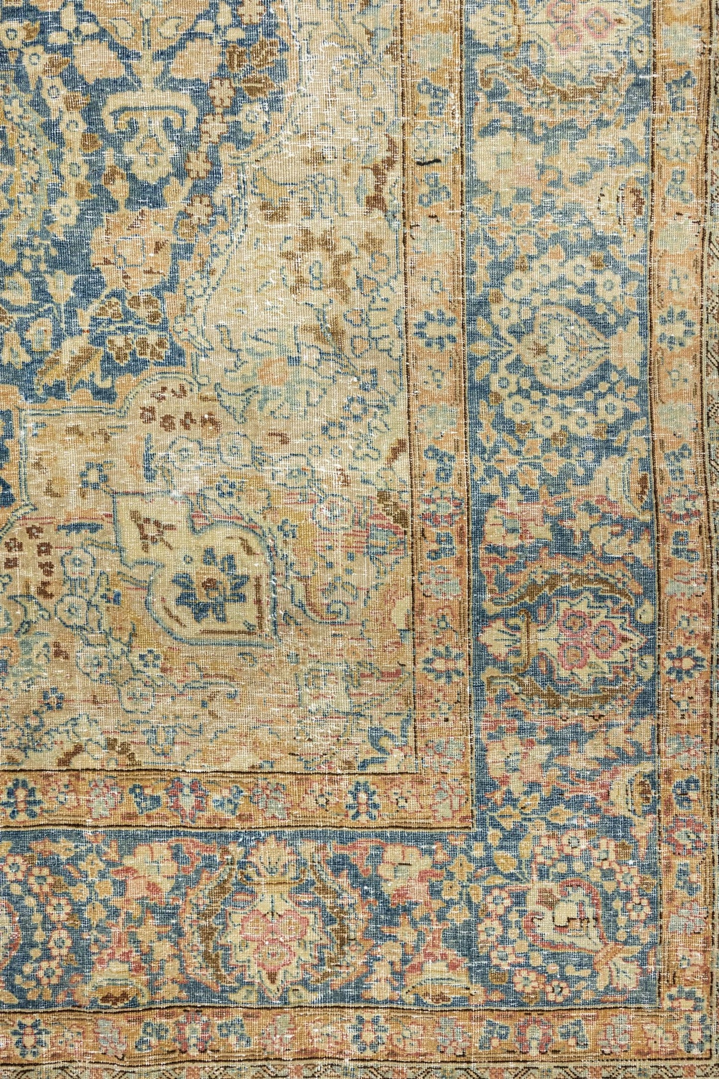 Vintage Tabriz Handwoven Transitional Rug, J87218