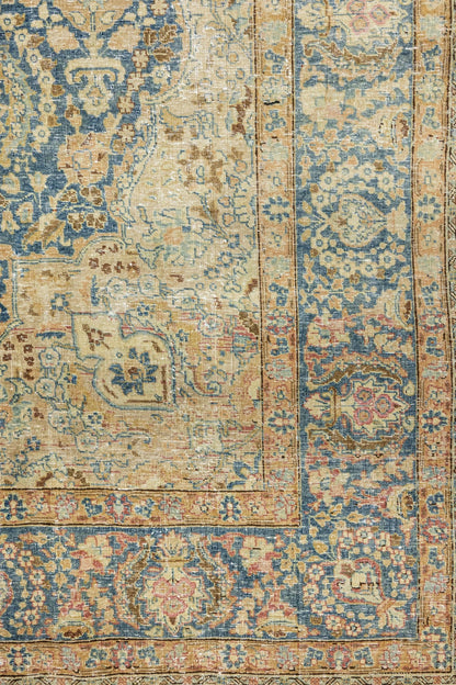 Vintage Tabriz Handwoven Transitional Rug, J87218